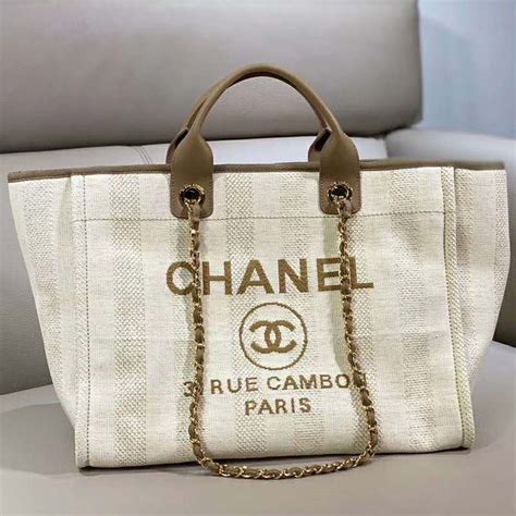 shopping bag chanel tessuto|chanel shopping bags.